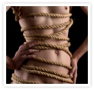 John Daniels - Nude with rope